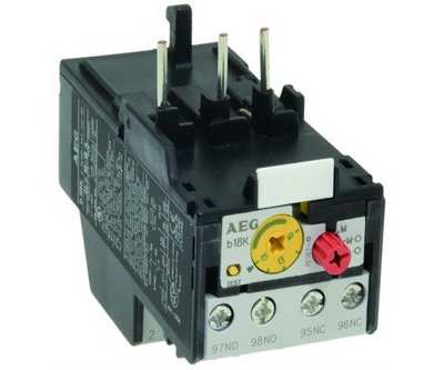 Тепловое реле AEG B18K 4,0 - 6,3 A : 65323117, R521/4, 65075799, 010000092800