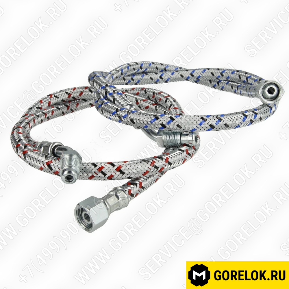 Жидкотопливные шланги 1,0 м в комплекте G1/4