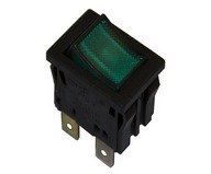 Переключатель двухполярный с подстветкой, E-tech, HМ, Prestige, Delta : 54766016